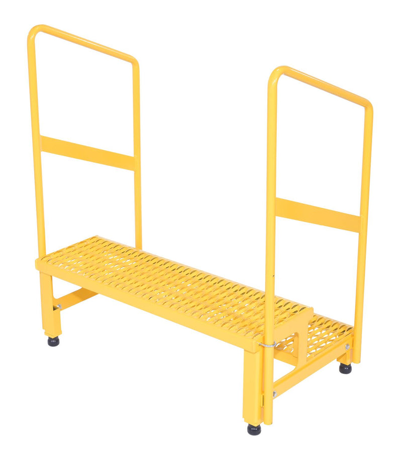 Vestil Adjustable Step Stands with Handrail