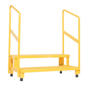 Vestil Adjustable Step Stands with Handrail