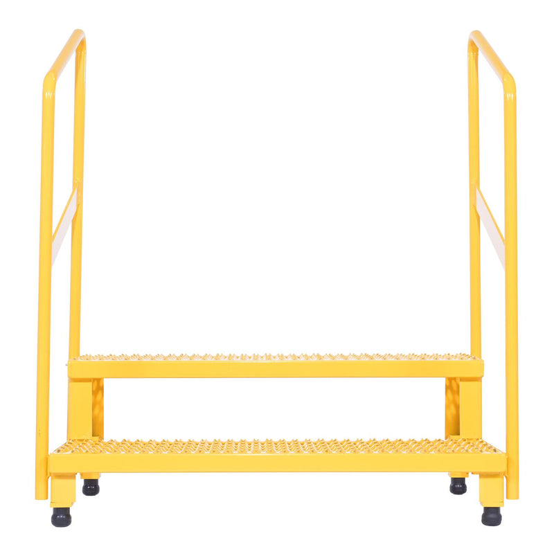 Vestil Adjustable Step Stands with Handrail