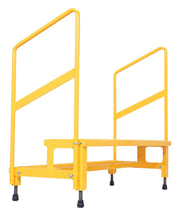 Vestil Adjustable Step Stands with Handrail