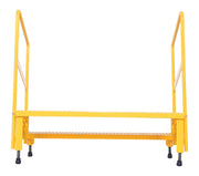 Vestil Adjustable Step Stands with Handrail