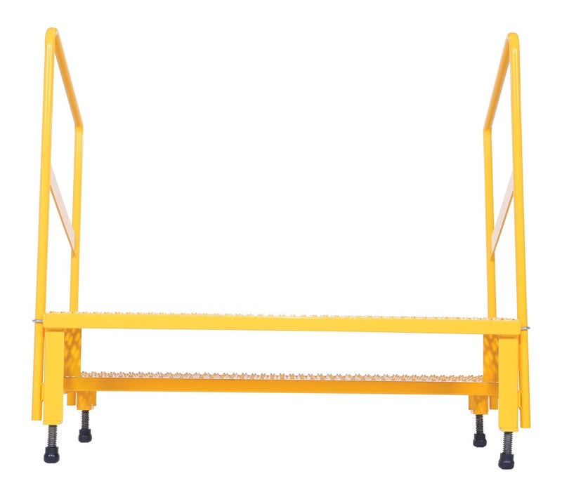 Vestil Adjustable Step Stands with Handrail