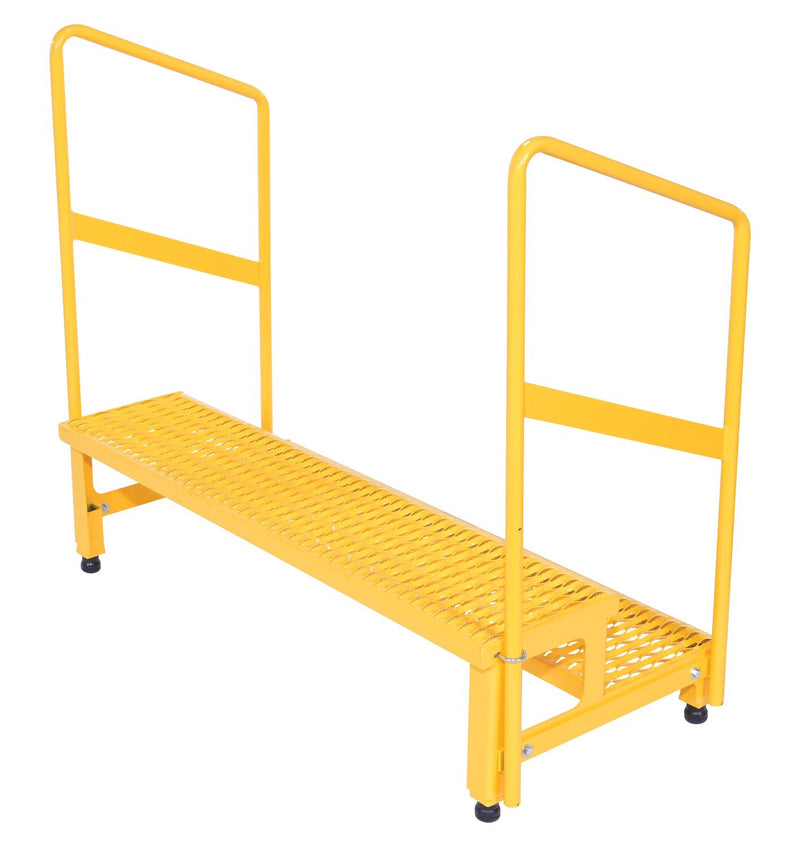 Vestil Adjustable Step Stands with Handrail