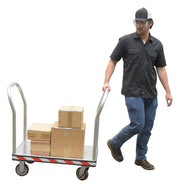 Vestil Heavy Duty Aluminum Treadplate Platform Trucks (ATP)