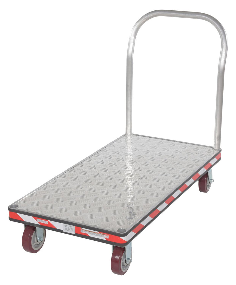Vestil Heavy Duty Aluminum Treadplate Platform Trucks (ATP)