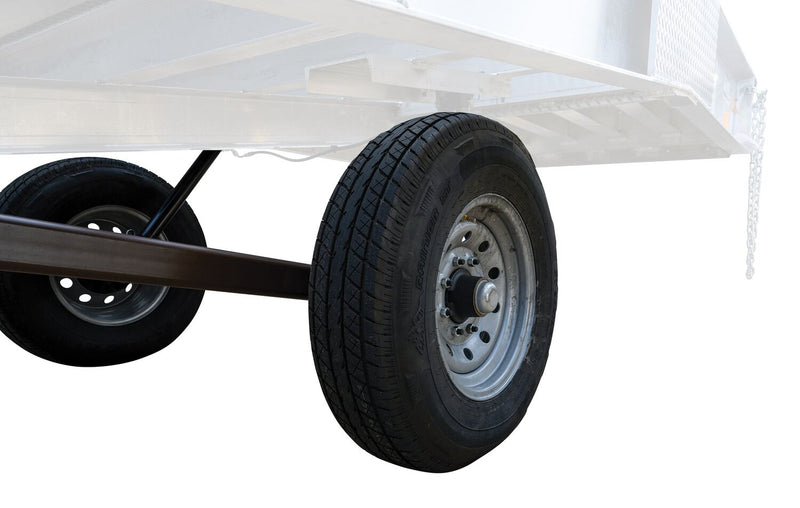 Vestil Yard Ramp Option-Pneumatic Tires