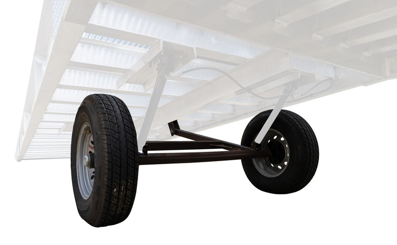 Vestil Yard Ramp Option-Pneumatic Tires