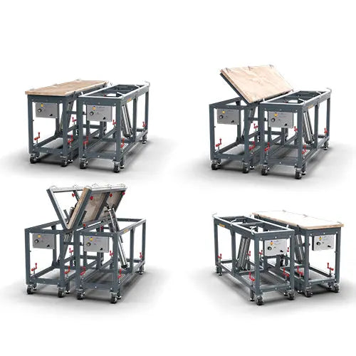Abaco Dual Polished Flip Table – Apft7422 Abaco Machines