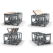 Abaco Dual Polished Flip Table – Apft7422 Abaco Machines