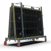 Abaco Oversized Glass Transport Cart – Aogtc11879 Abaco Machines