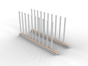 Abaco Qli Universal Slab Rack – Aqusr010-Pro, Aqusr010-Pro-G Abaco Machines