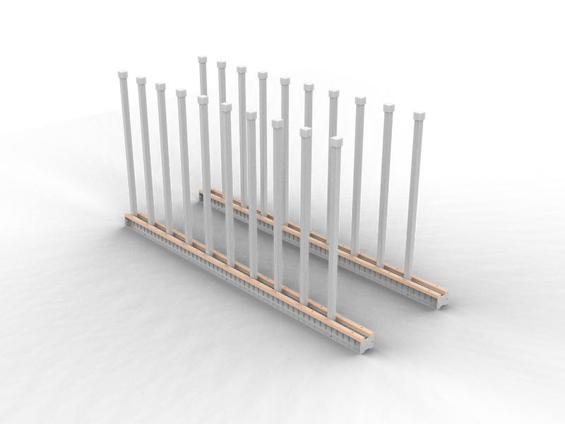 Abaco Qli Universal Slab Rack – Aqusr010-Pro, Aqusr010-Pro-G Abaco Machines