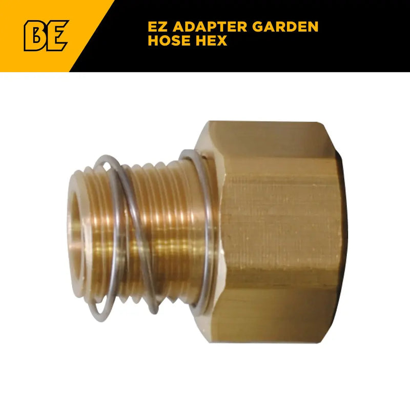 Adapter Garden Hose Hex BE Power Equipment