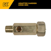 Adapter Garden Hose Hex BE Power Equipment