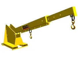 All Lift Cranes TLJP-Series Telescoping Pivoting Jib Lift Fork Truck Attachment