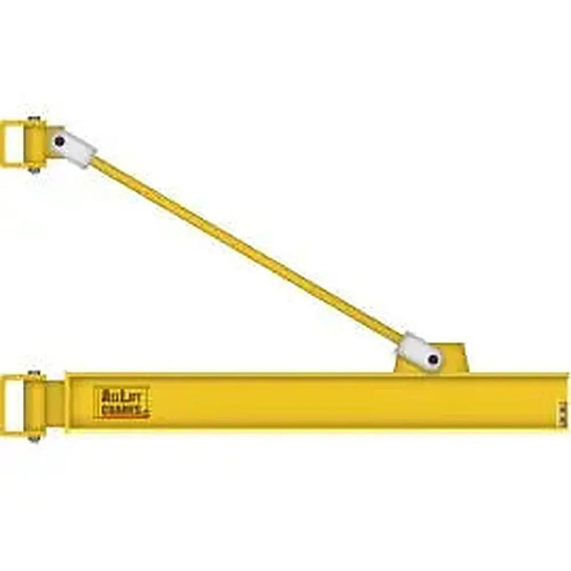 All Lift Cranes TRW-Series Overbraced Tie Rod Wall Mounted Jib Crane | 1 Ton Capacity