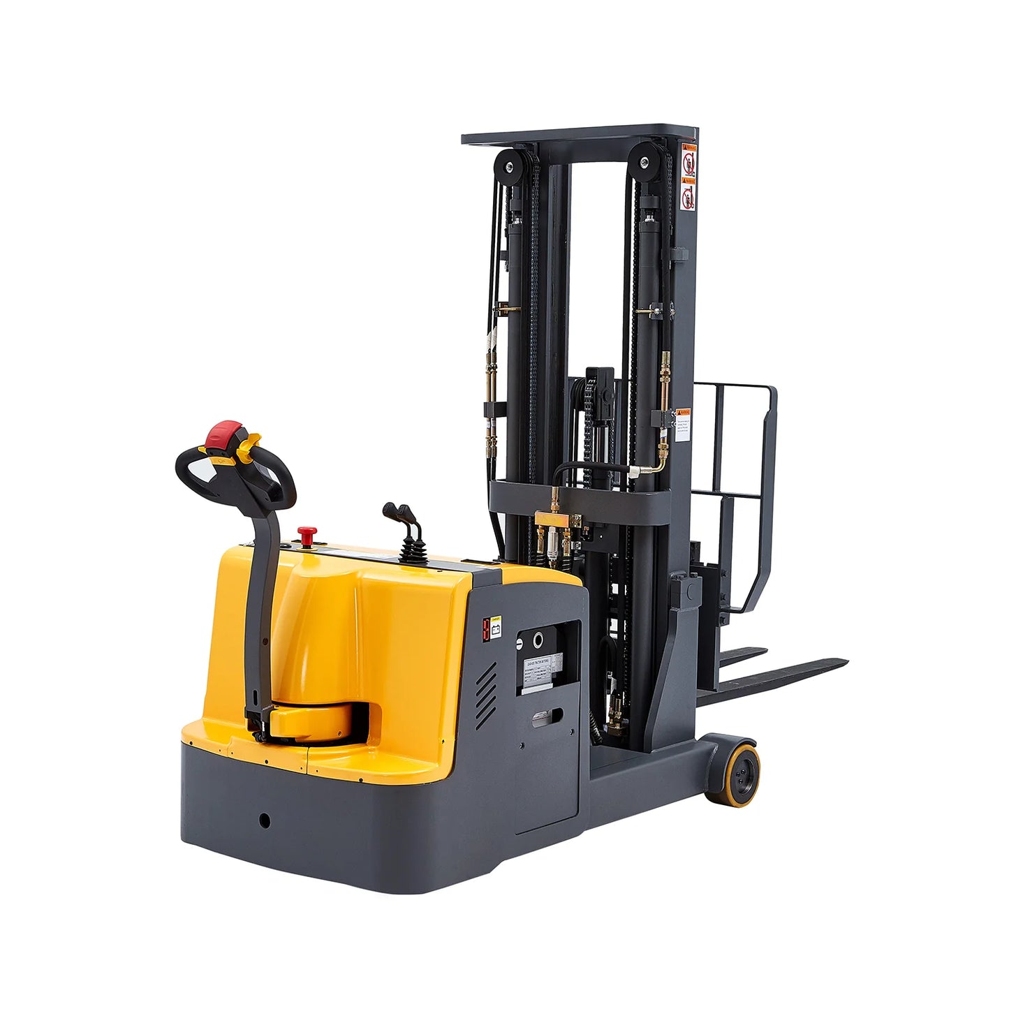 Front view of Apollolift Counterbalanced Walkie Stacker