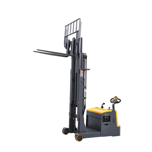 Side view of Apollolift Counterbalanced Walkie Stacker