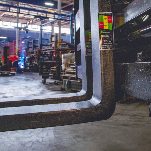 Standard ITA forks attached in the machinery
