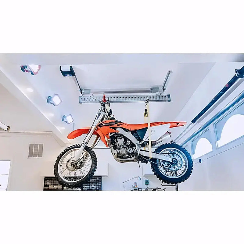 Auxx-One 400 lbs Lift for Garage - Bike, Kayak, Jeep-Top, Canoe, and More Auxx Lift