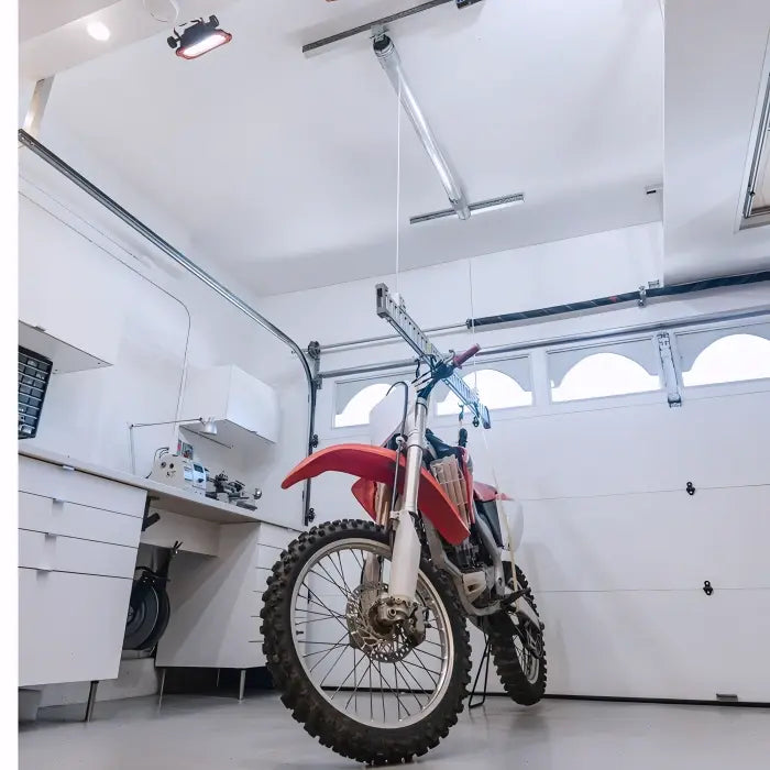 Auxx-One 400 lbs Lift for Garage - Bike, Kayak, Jeep-Top, Canoe, and More