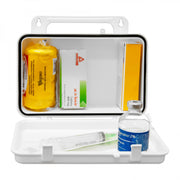 Durham Hips First Aid Box, 10 Units, Polystyrene, White (Pack of 12)
