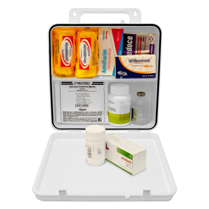 Durham Hips First Aid Box, 24 Units, Polystyrene, White (Pack of 12)