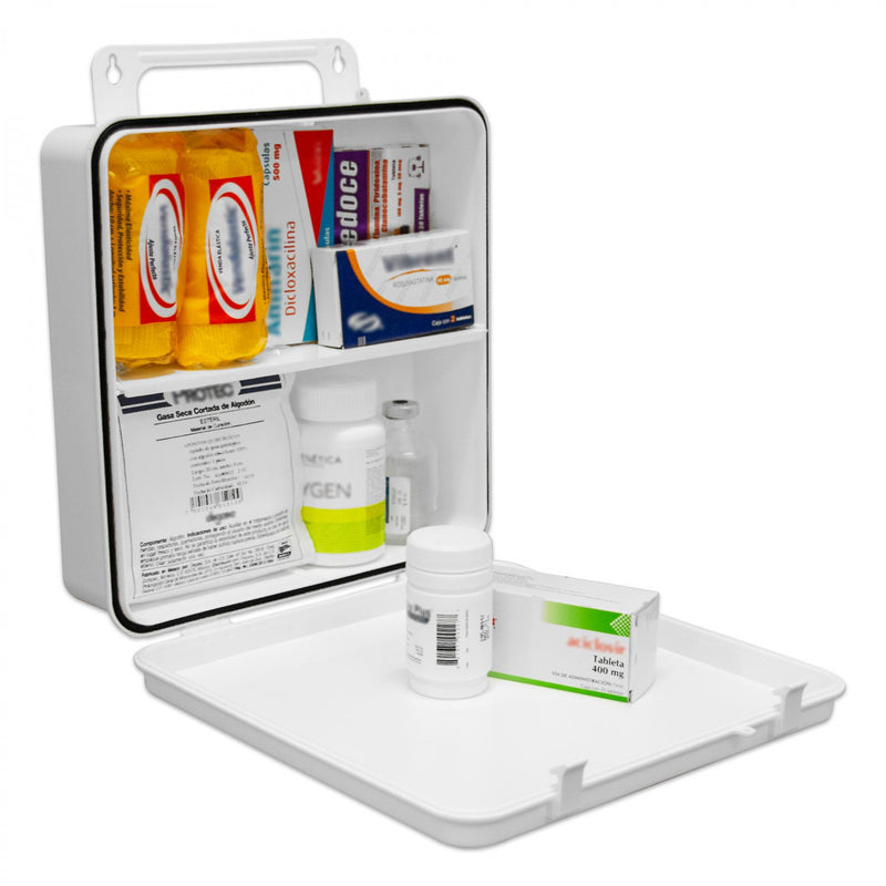 Durham Hips First Aid Box, 24 Units, Polystyrene, White (Pack of 12)