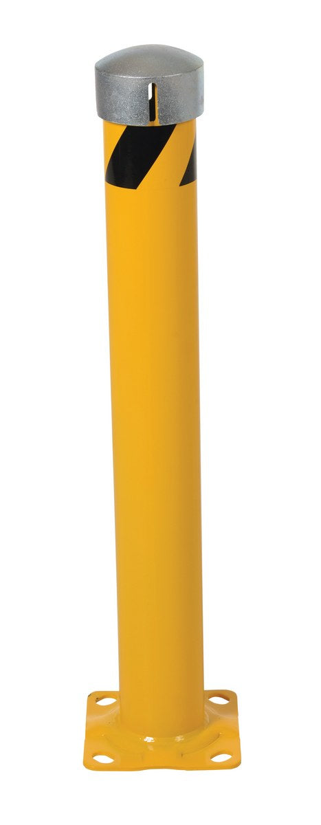 Vestil Steel Pipe Bollard with Chain Slots