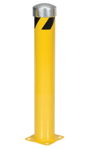 Vestil Steel Pipe Bollard with Chain Slots
