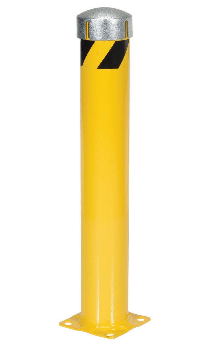 Vestil Steel Pipe Bollard with Chain Slots