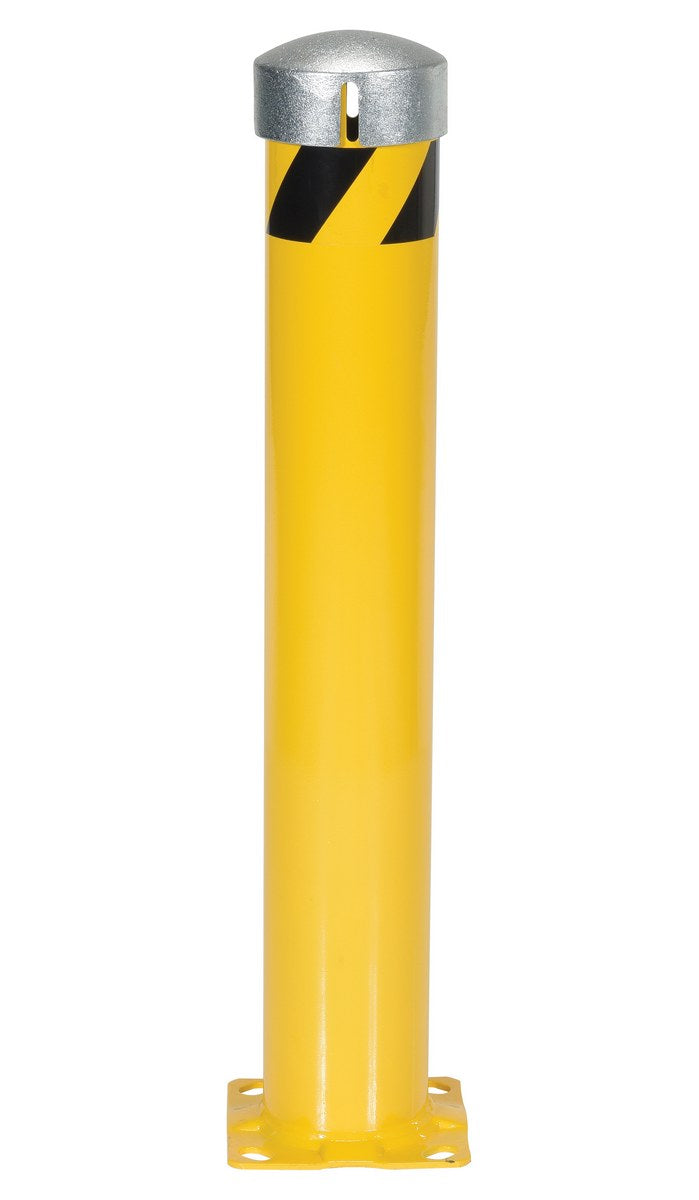 Vestil Steel Pipe Bollard with Chain Slots