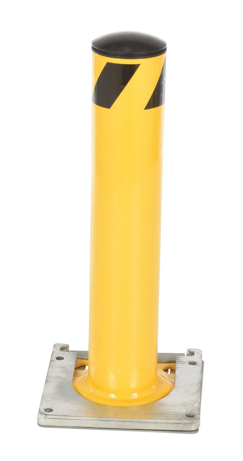 Vestil Surface Mounted Removable Steel Pipe Safety Bollards