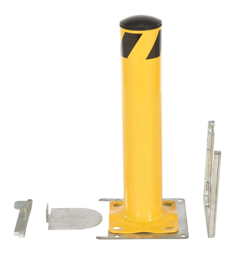 Vestil Surface Mounted Removable Steel Pipe Safety Bollards