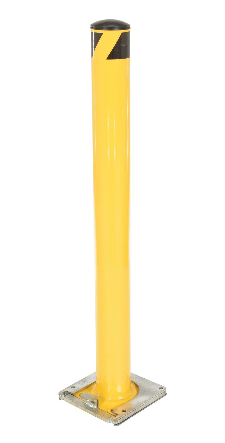 Vestil Surface Mounted Removable Steel Pipe Safety Bollards