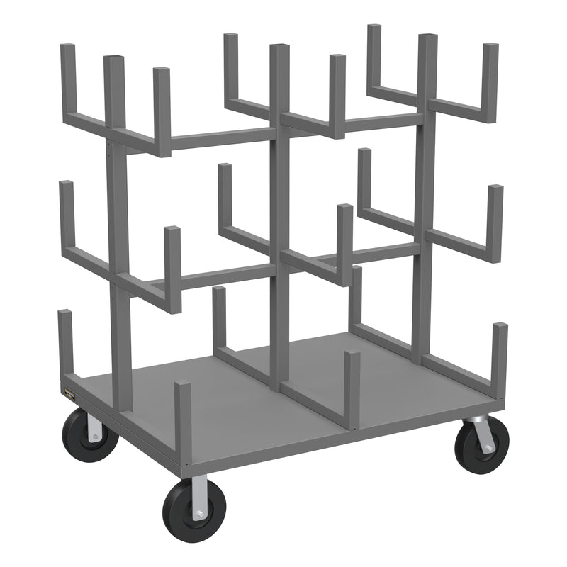 Durham Bar Or Pipe Moving Truck With 8" x 2" Phenolic Casters