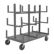 Durham Bar Or Pipe Moving Truck  With 8" x 2" Phenolic Casters