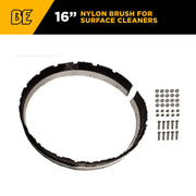 BRUSH, NYLON WAW 16" BE Power Equipment