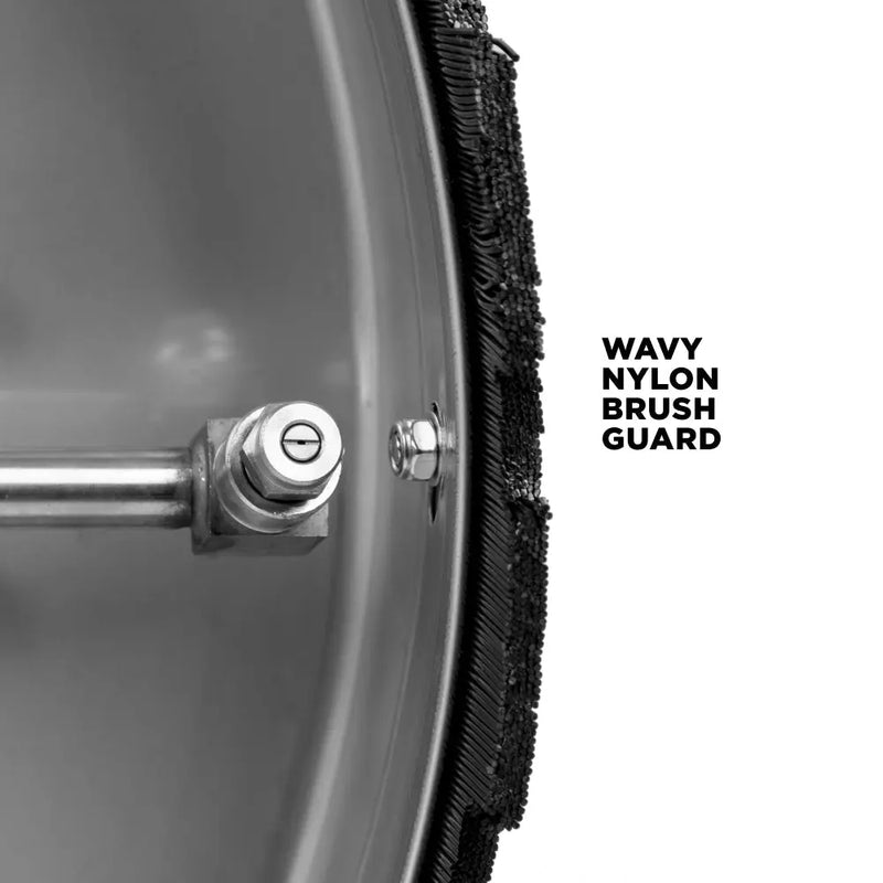 BRUSH, NYLON WAW 22" GREY BE Power Equipment