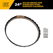 BRUSH, NYLON WAW 24" SS BE Power Equipment