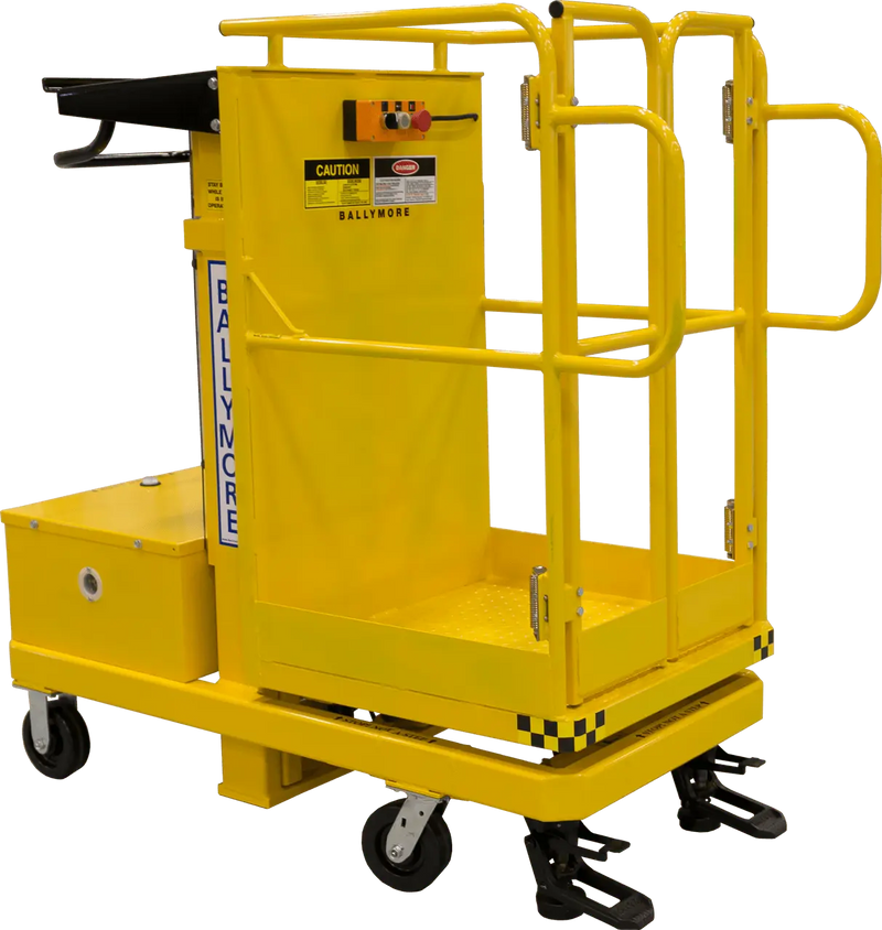 Ballymore BMML-9 - Mini Merchandise Lift, 12' Yellow Ballymore