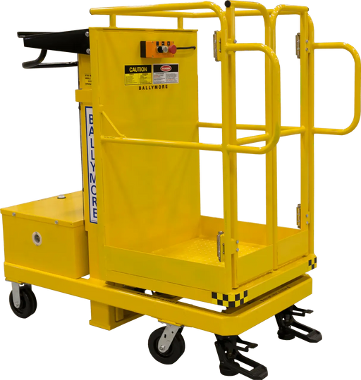 Ballymore BMML-9 - Mini Merchandise Lift, 12' Yellow Ballymore