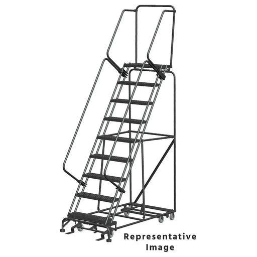 Ballymore Cal-OSHA Pip All Directional Ladder — Abrasive Mat Ballymore