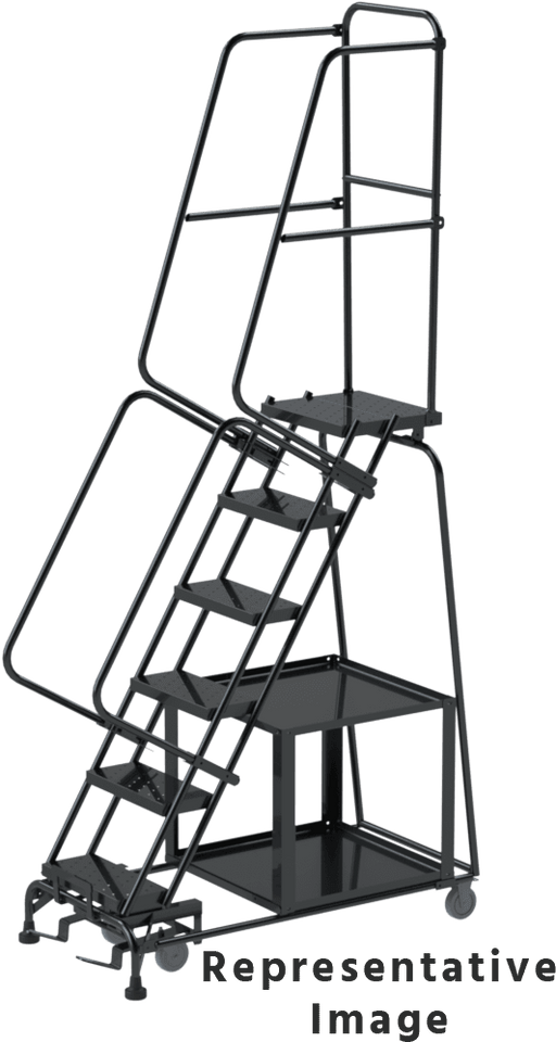 Ballymore Cal-OSHA Spl Stock Picking Ladder — Expanded Metal Ballymore