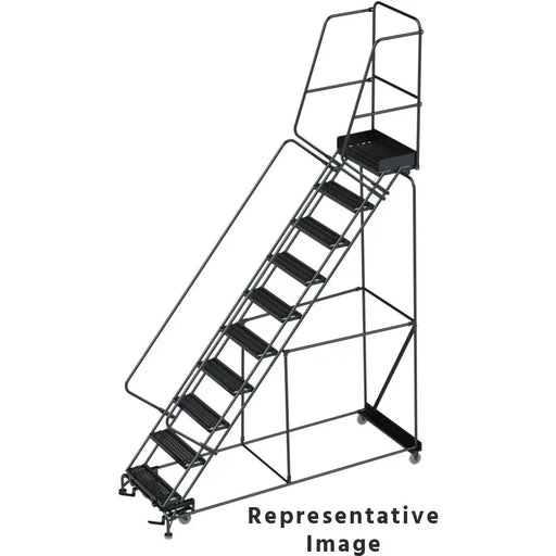 Ballymore Calsw Steel Rolling Ladder — Perforated Ballymore