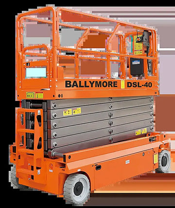 Ballymore DSL-40 - Drivable Scissor Lift with 40' Platform Height & 550 lb Capacity