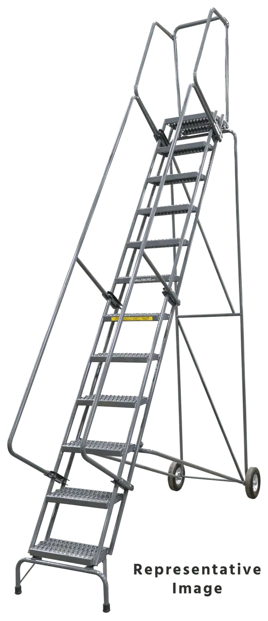 Ballymore Fawl Steel Folding Ladder Ballymore