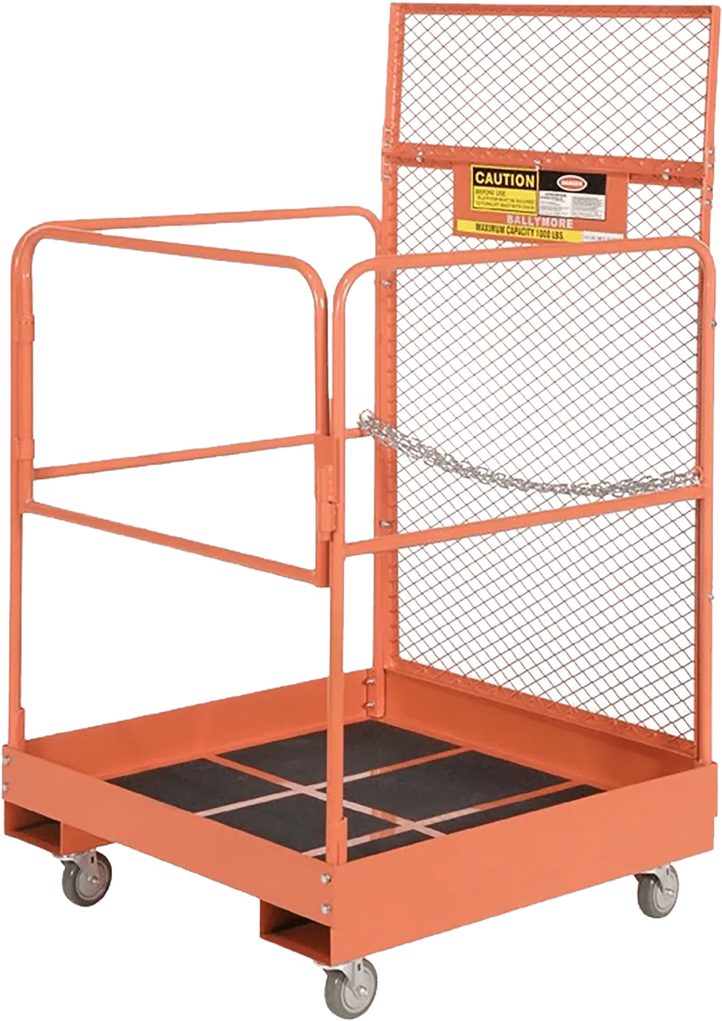 Ballymore Forklift Work Maintenance Platform, Easy To Assemble 36x36 SETUP Ballymore