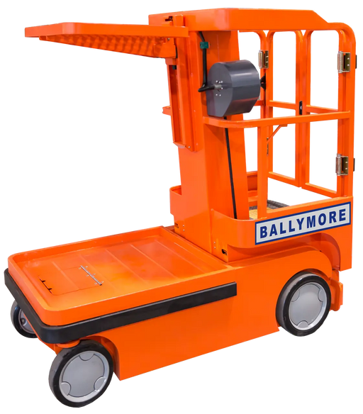 Ballymore Fully Powered Merchandise Lift: Driveable, Electric, 300 lb Load Capacity, 62 in Closed Ht Ballymore