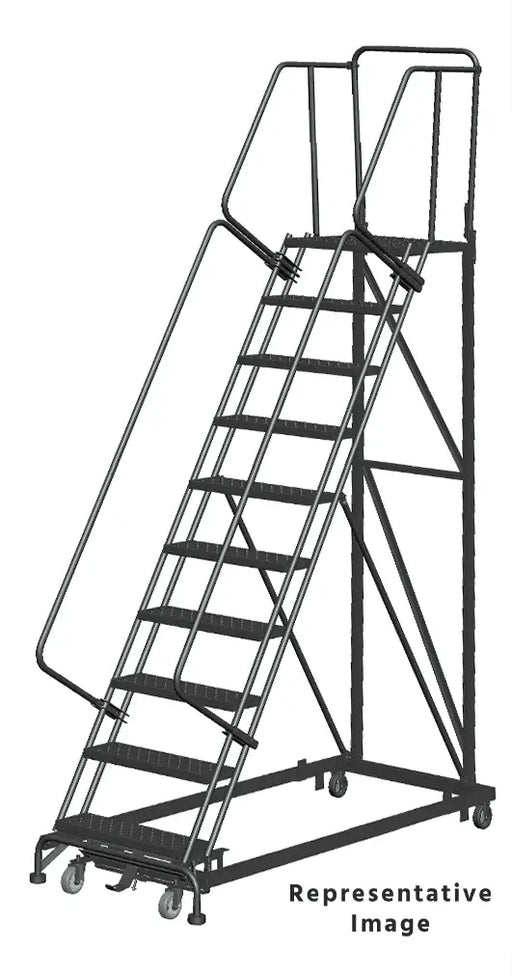 Ballymore Hds Steel Rolling Ladder (HDS-10-28-P) Ballymore